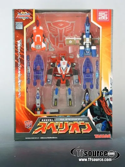 SC-26 Superion Maximus Basic Class | Transformers Superlink Energon