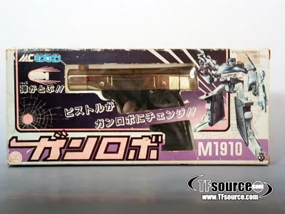 M1910 Gunrobo Browning | Microchange Pre Transformers