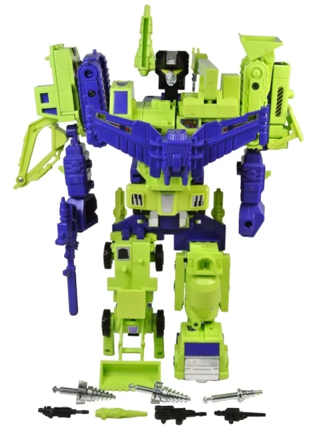 Devastator Constructicons Set of 6 Figures Combiner Vintage Transformers G1