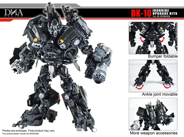 DK-10 Upgrade Kit for Transformers Studio Series 14 Ironhide | DNA