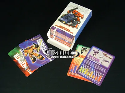 TF Tech Specs Collectors Cards Deck B