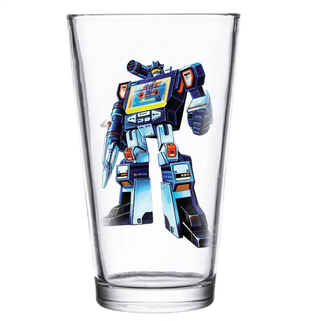 Soundwave Pint Glass | Transformers Drinkware