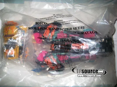 Doublepunch Scorch and Rampage 3-Pack Botcon Exclusive | Transformers Convention Botcon 2010
