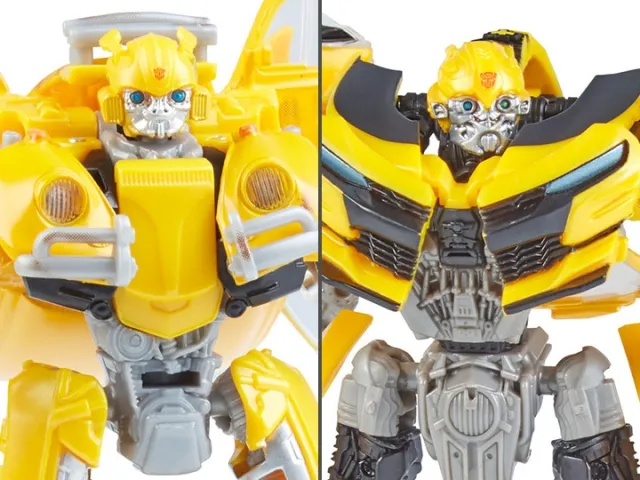 24 and 25 Bumblebee Then and Now 2-Pack Exclusive Deluxe Class | Transformers Studio Series | Transformers: Bumblebee