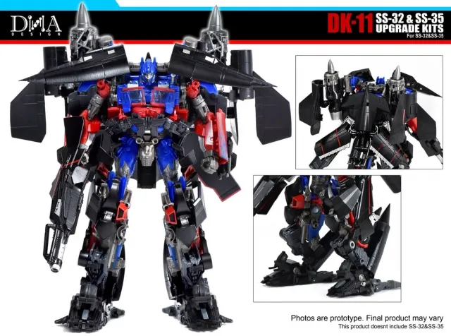 DK-11 Upgrade Kit for Transformers Studio Series SS-32 Optimus Prime and SS-35 Jetfire | Dna Design | Upgrade Kit