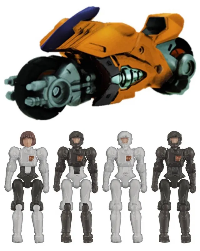 DA-41 Female Member Set w/ Viper | Diaclone Reboot