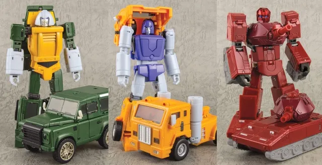 Mighty Warriors Set of 3 Figures | Final Victory 
