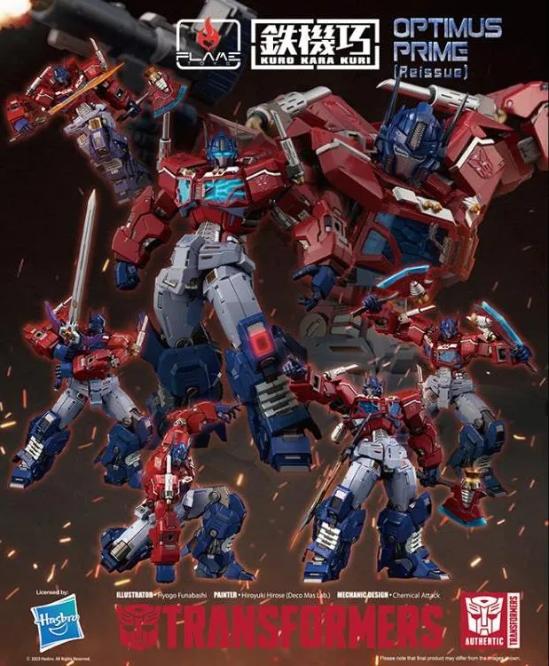 04 Optimus Prime | Flame Toys Kuro Kara Kuri Transformers