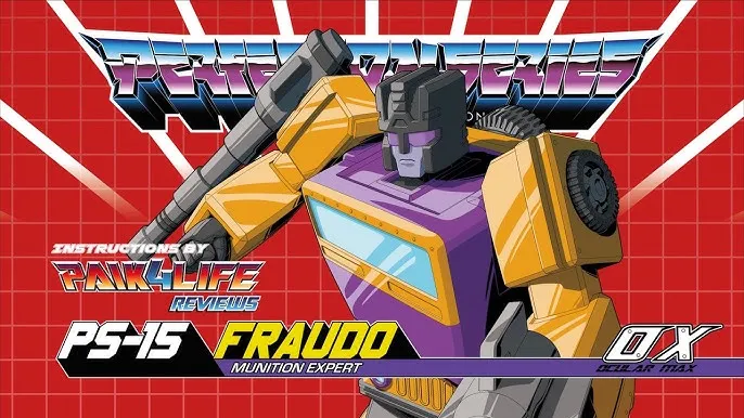 PS-15 Fraudo | Mastermind Creations Assaultus Combiner 3rd Party