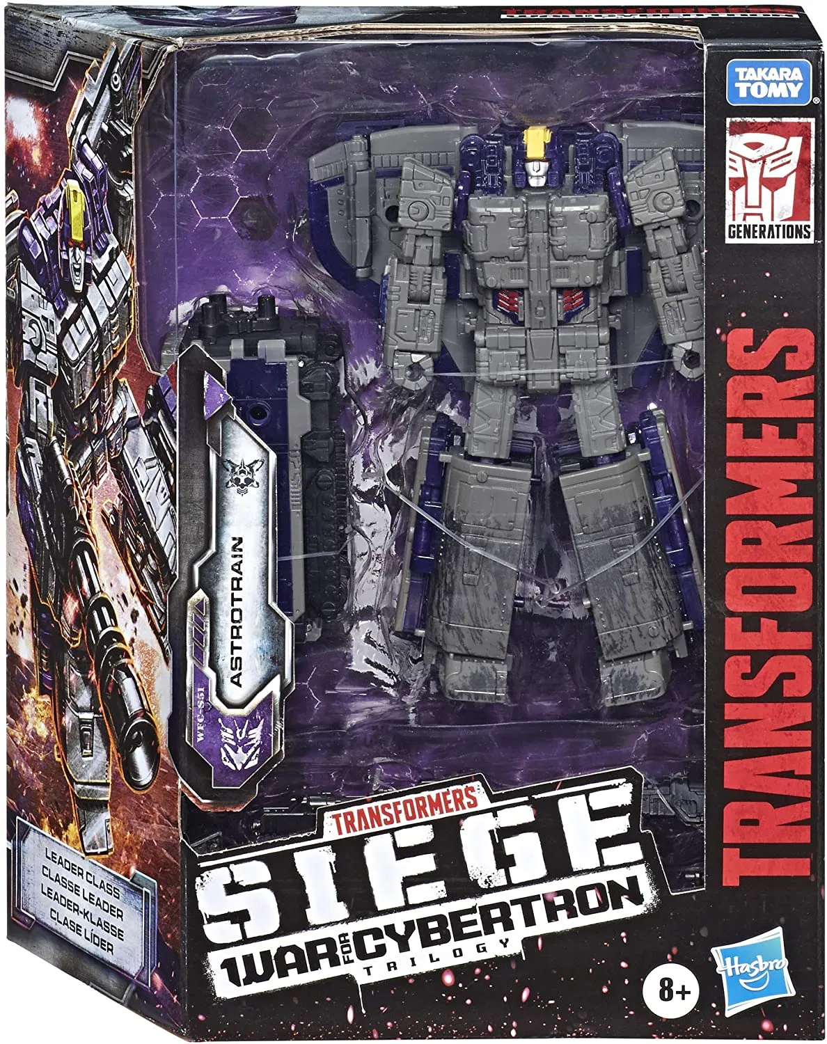 WFC-S51 Astrotrain Triple Changer | War for Cybertron Siege