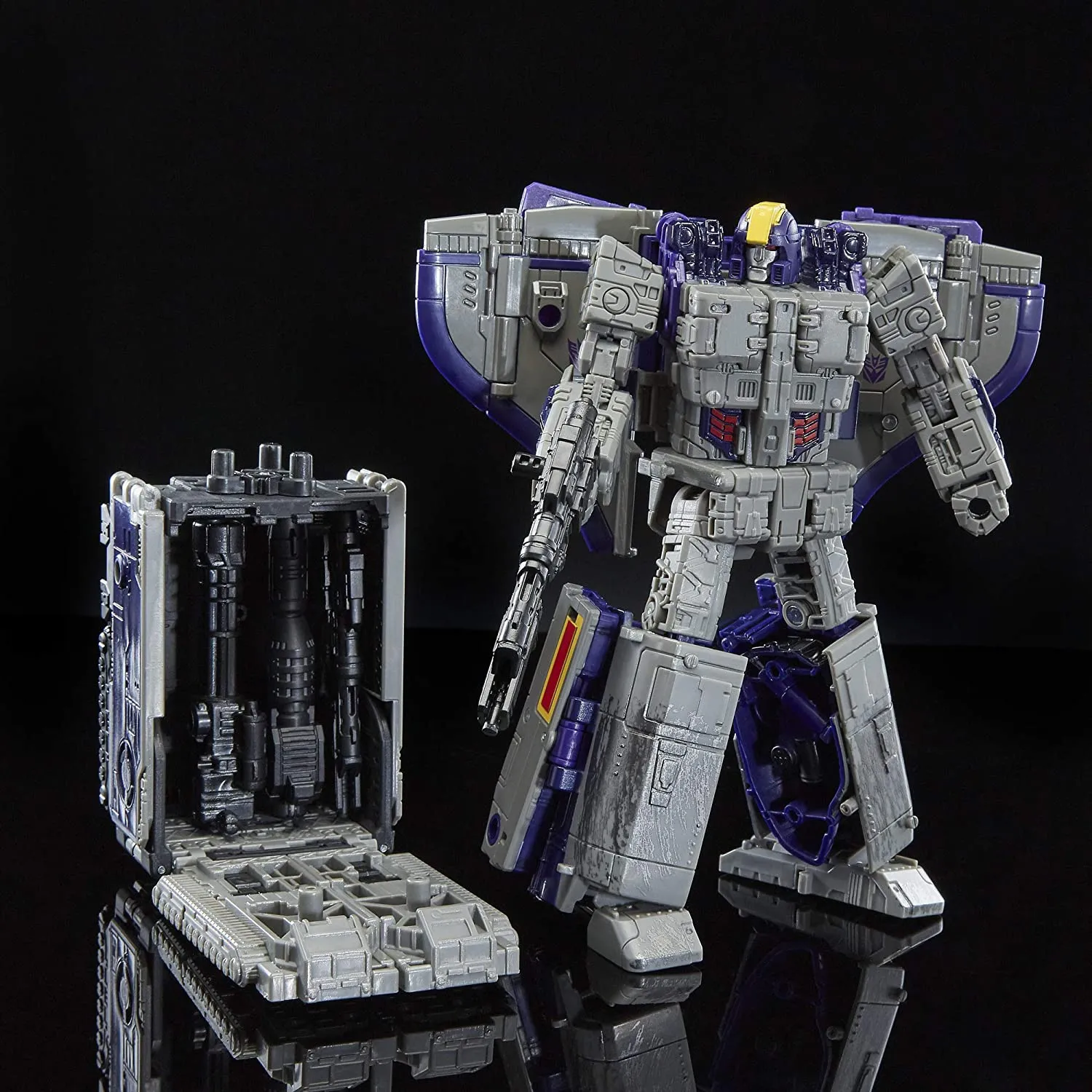Transformers Generations War For Cybertron Leader Wfc-S51 Astrotrain | Triplo Cambio Robot-Treno-Navetta | 36 Passaggi | 5 Accessori Armi