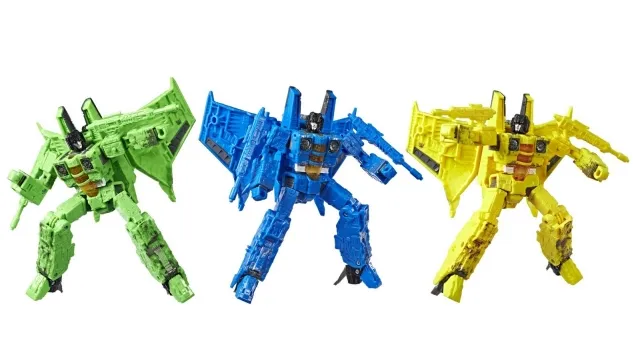 WFC-S52 Acid Storm WFC-S53 Ion Storm and WFC-S54 Nova Storm Rainmakers 3-Pack Voyager Class | Transformers Generations War for Cybertron Siege Chapter