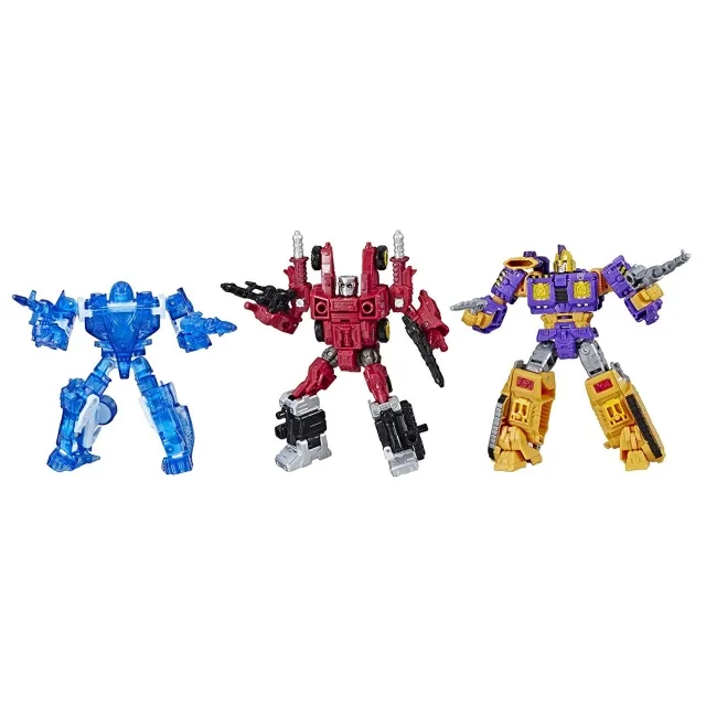 WFC-S55 Holo Mirage WFC-S56 Powerdasher Aragon WFC-S57 Decepticon Impactor Fan Vote Battle 3-Pack Deluxe Class | Transformers Generations War for Cybertron Siege Chapter