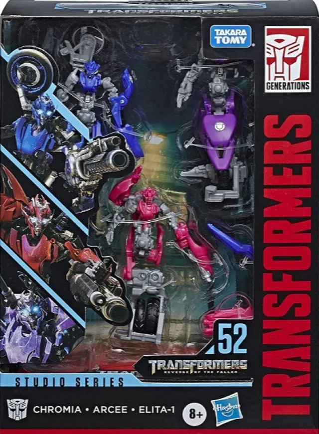 52 Arcee 3-Pack | Studio Series Transformers Figure | TFSource