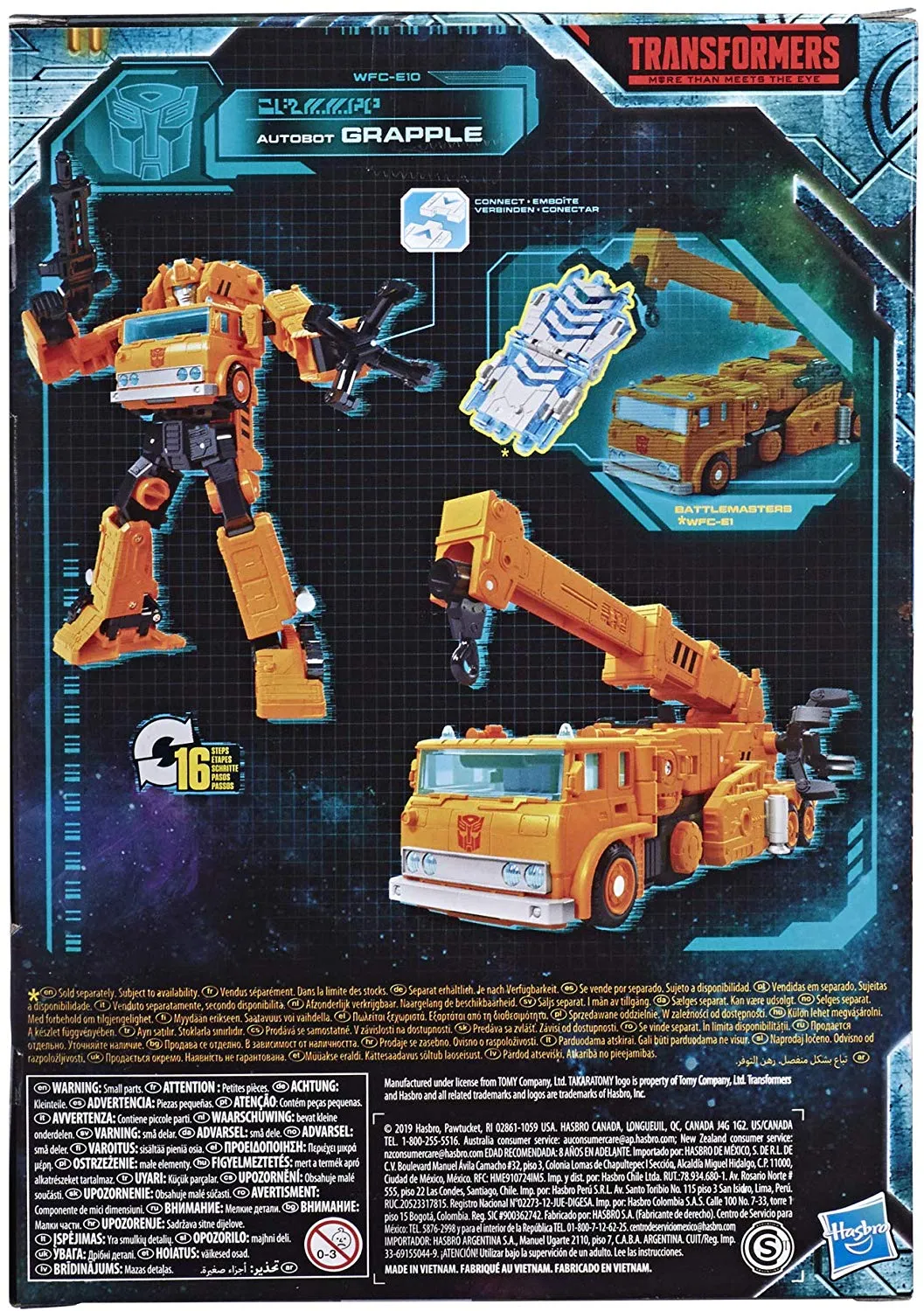 WFC-E10 Autobot Grapple | War for Cybertron Earthrise