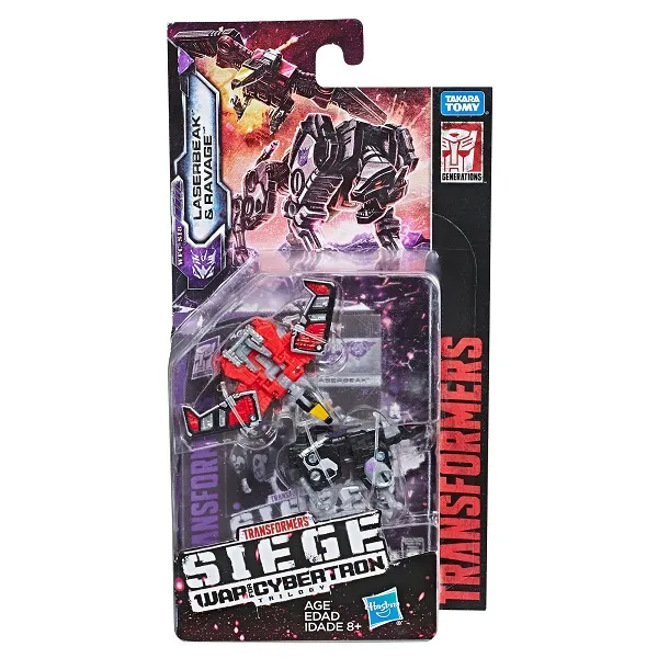 WFC-S18 Soundwave Spy Patrol 2 Pack Laserbeak and Ravage | War for