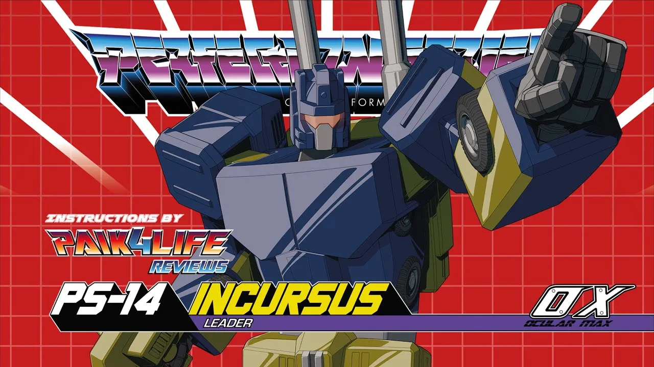 PS-14 Incursus | Mastermind Creations Assaultus Combiner 3rd Party