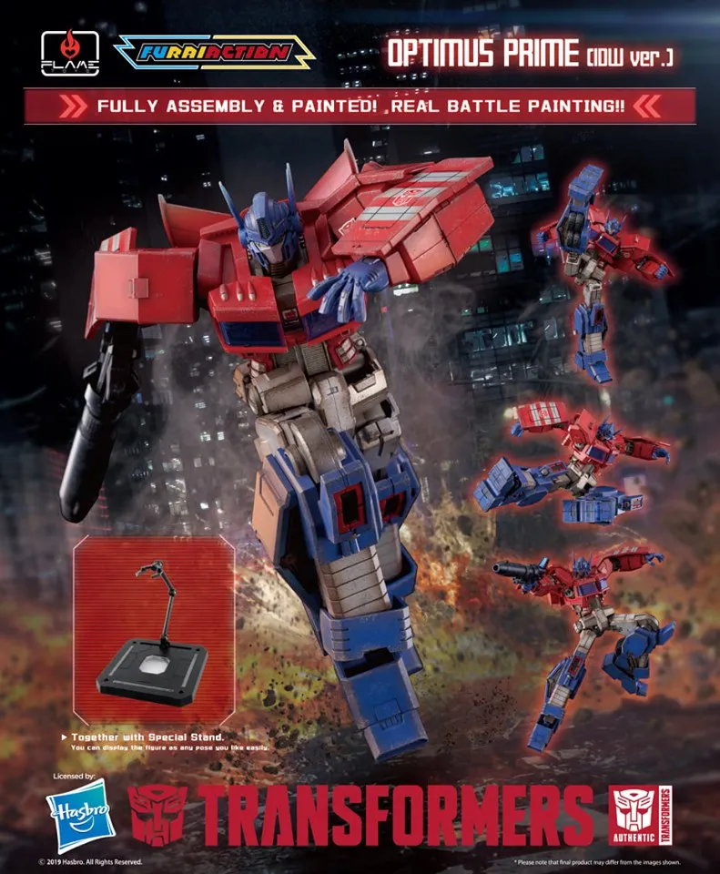 Optimus Prime IDW Version | Flame Toys Furai Model Transformers