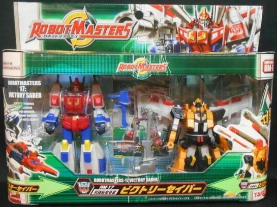RM-17 Star Saber and Victory Leo Set | Transformers Robot Masters