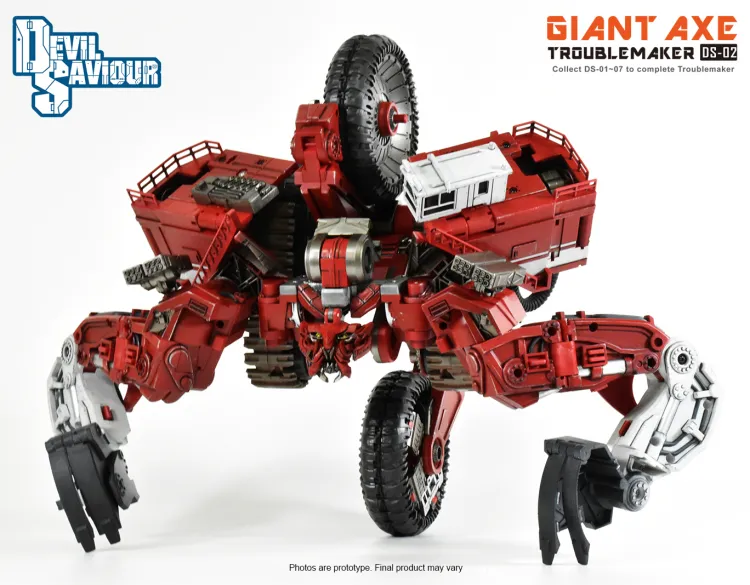 DS-02 Giant Axe | Devil Saviour Construction Combiner