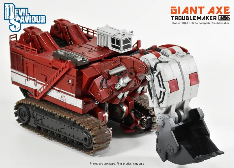 DS-02 Giant Axe | Devil Saviour 3rd Party Combiner Figure