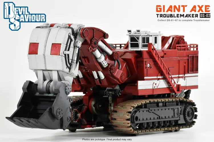 DS-02 Giant Axe | Devil Saviour 3rd Party Combiner Figure