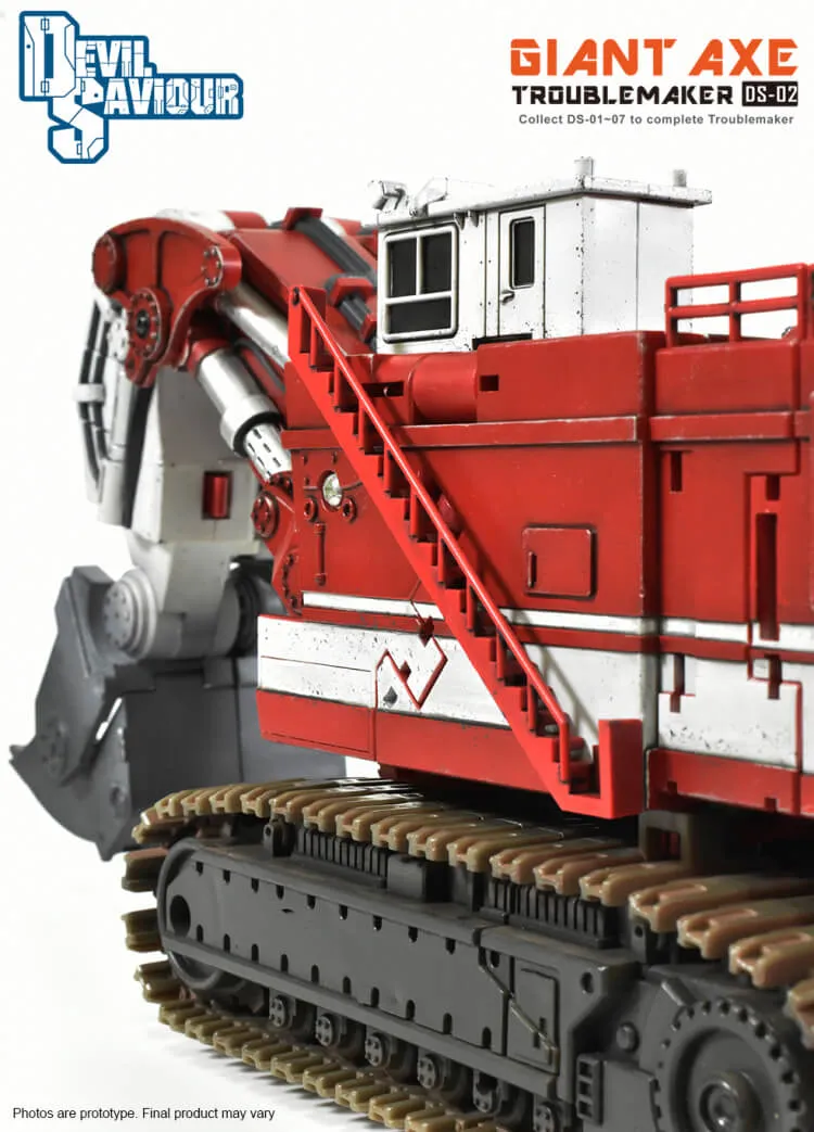 中古 Devil Saviour DS-0２Giant Axe Devil Saviour (BombusBee) DS-02 Giant Axe (Scavanger of ROTF