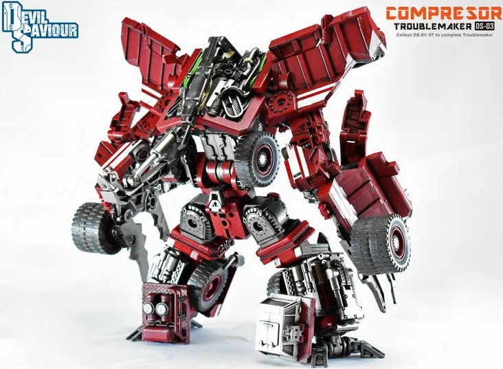 DS-03 Compresor | Devil Saviour 3rd Party Combiner Figure | TFSource