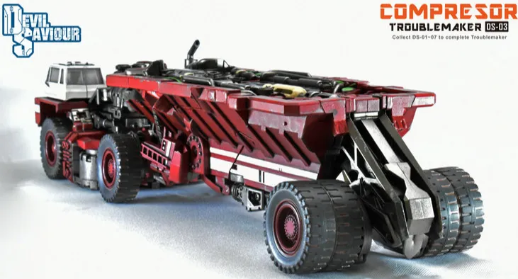 中古 Devil Saviour DS-03 Compresor DS-03 Compresor | Devil Saviour 3rd Party Combiner Figure | TFSource