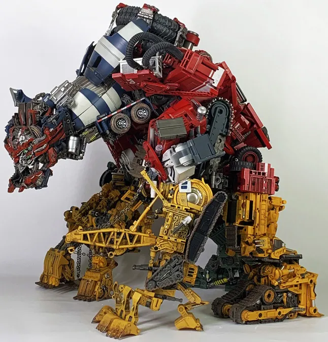 DS-03 Compresor | Devil Saviour 3rd Party Combiner Figure | TFSource