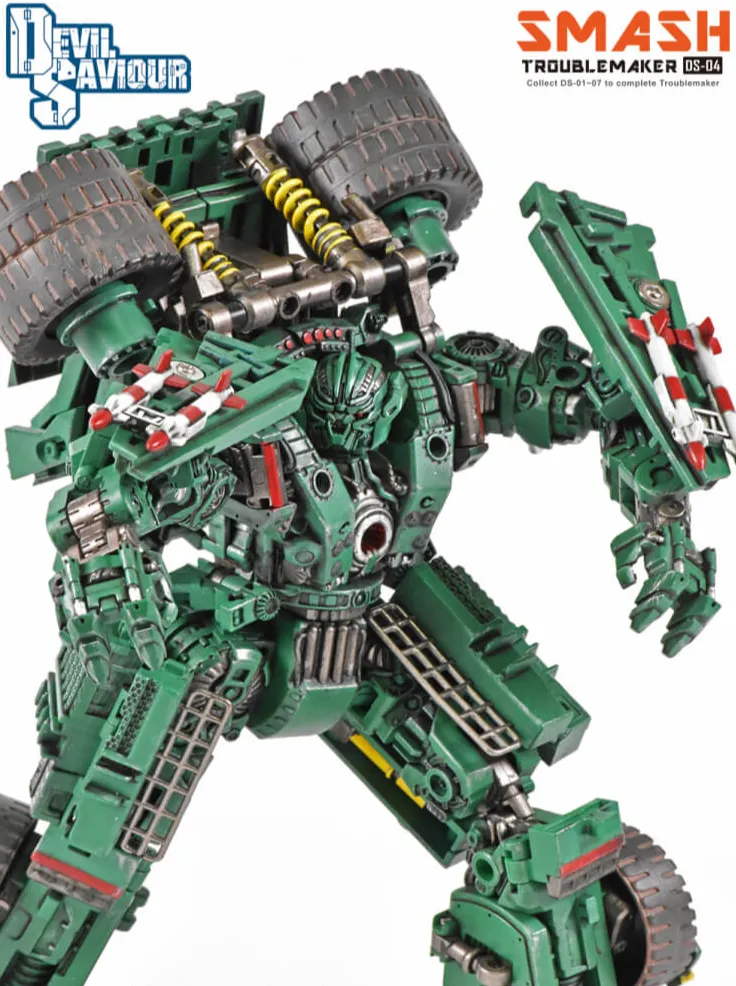 中古 Devil Saviour DS-04 Smash DS-04 Smash | Devil Saviour 3rd Party Combiner Figure | TFSource