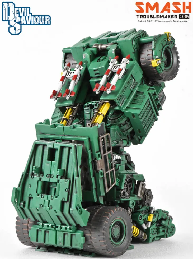 中古 Devil Saviour DS-04 Smash DS-04 Smash | Devil Saviour 3rd Party Combiner Figure | TFSource