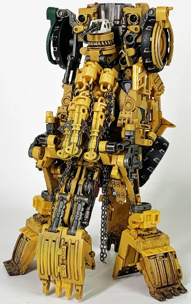 未使用 Devil Saviour DS-05 Landslip DS-05 Landslip | Devil Saviour 3rd Party Combiner Figure