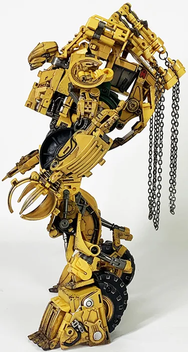 未使用 Devil Saviour DS-05 Landslip DS-05 Landslip | Devil Saviour 3rd Party Combiner Figure