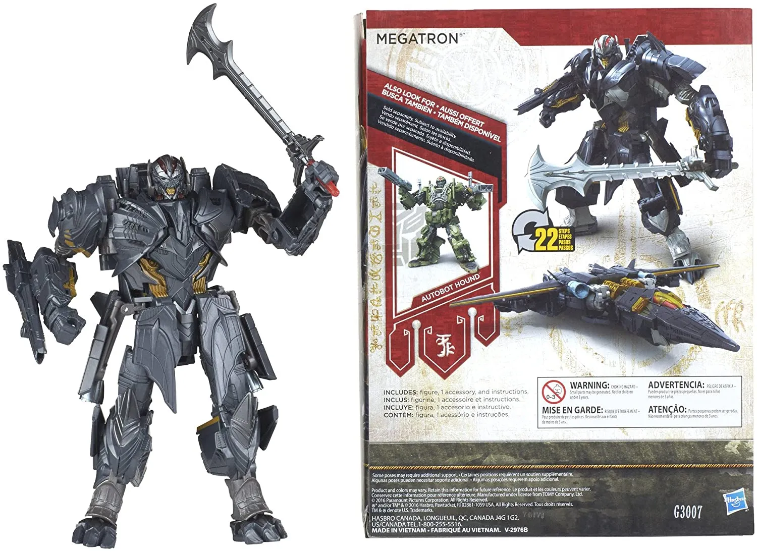 Transformers Prime Robots in Disguise Megatron Voyager Action Figure