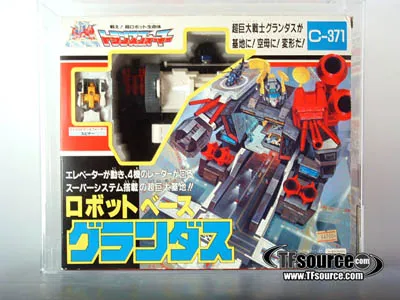C-371 Grandus AFA 80 | Vintage Japanese G1 Transformers