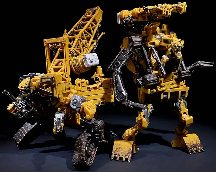 DS-07A Paranoider and DS-07B Bomber Set of 2 Figures | Devil Saviour Construction Combiner