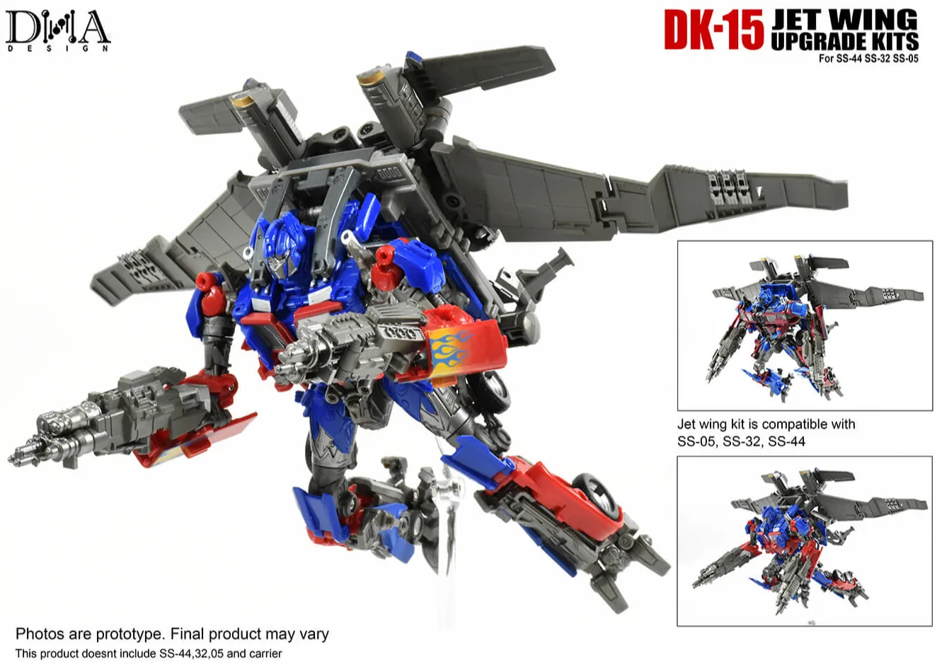 DK-15 Deluxe Version Upgrade Kit for Transformers Studio