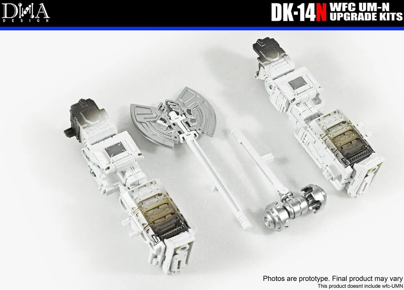 DK-14N Upgrade Kit for Transformers War for Cybertron Siege WFC-08 Ultra Magnus Spoiler Pack Netflix Edition | Dna Design | Upgrade Kit