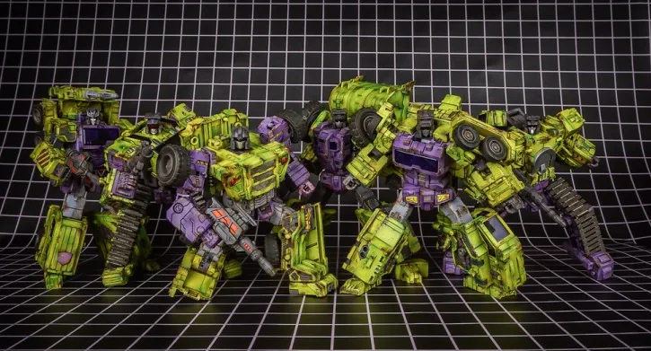 TW-C07G Constructor Weathered Green Version Set of 6 Figures