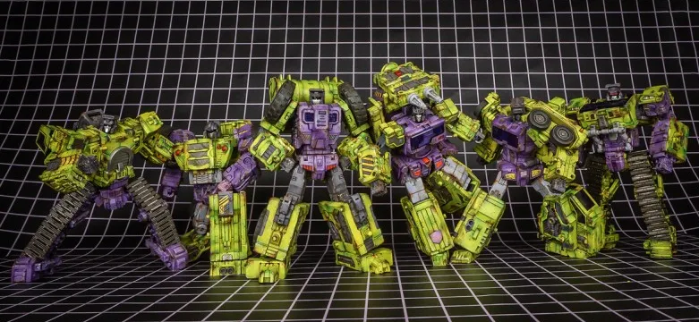 TW-C07G Constructor Weathered Green Version Set of 6 Figures