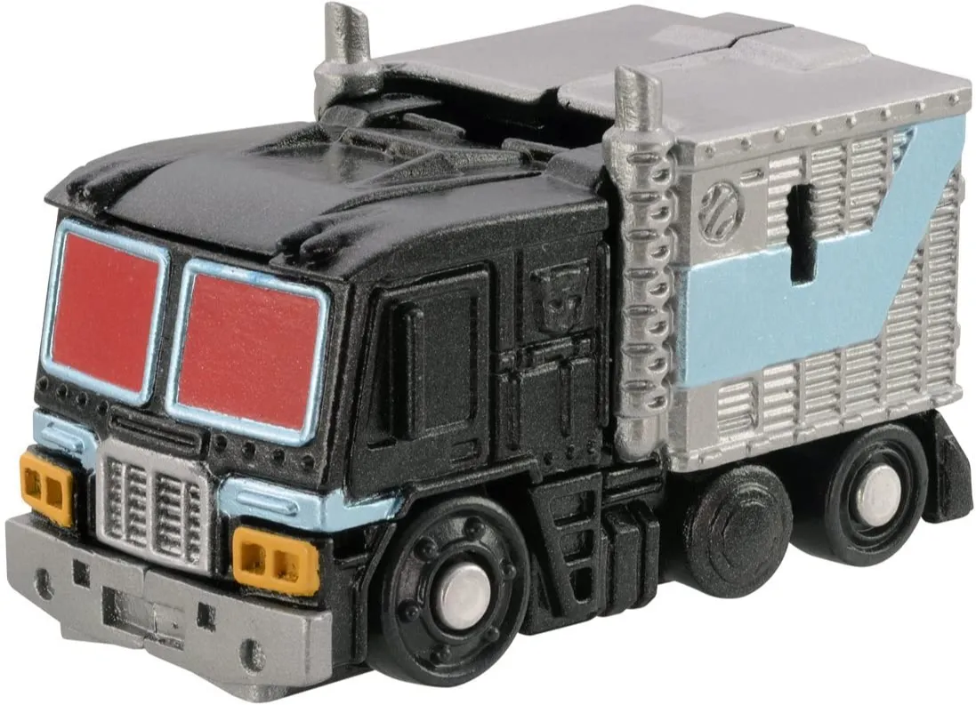 QT-33 Black Convoy | Q Transformers Figure by Takara Tomy | TFSource