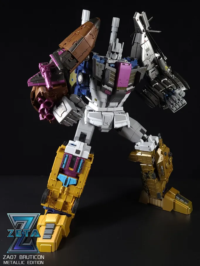 ZA-07 Bruticon Combiner Metallic Edition Set of 5 Figures | Zeta Toys