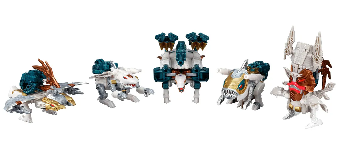 TT-GS10 God Neptune Set of 5 Takara Tomy Mall Exclusive