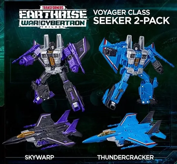 WFC-E29 Team: Seeker Elite Skywarp and Thundercracker Seeker Set