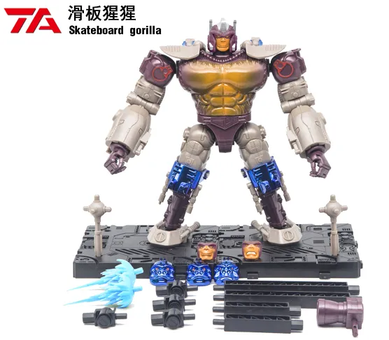 コミック・アニメ TransArt BWM02 SKATEBOARD GORILLA BWM-02 Skateboard Gorilla | TransArt 3rd Party Beast-Inspired