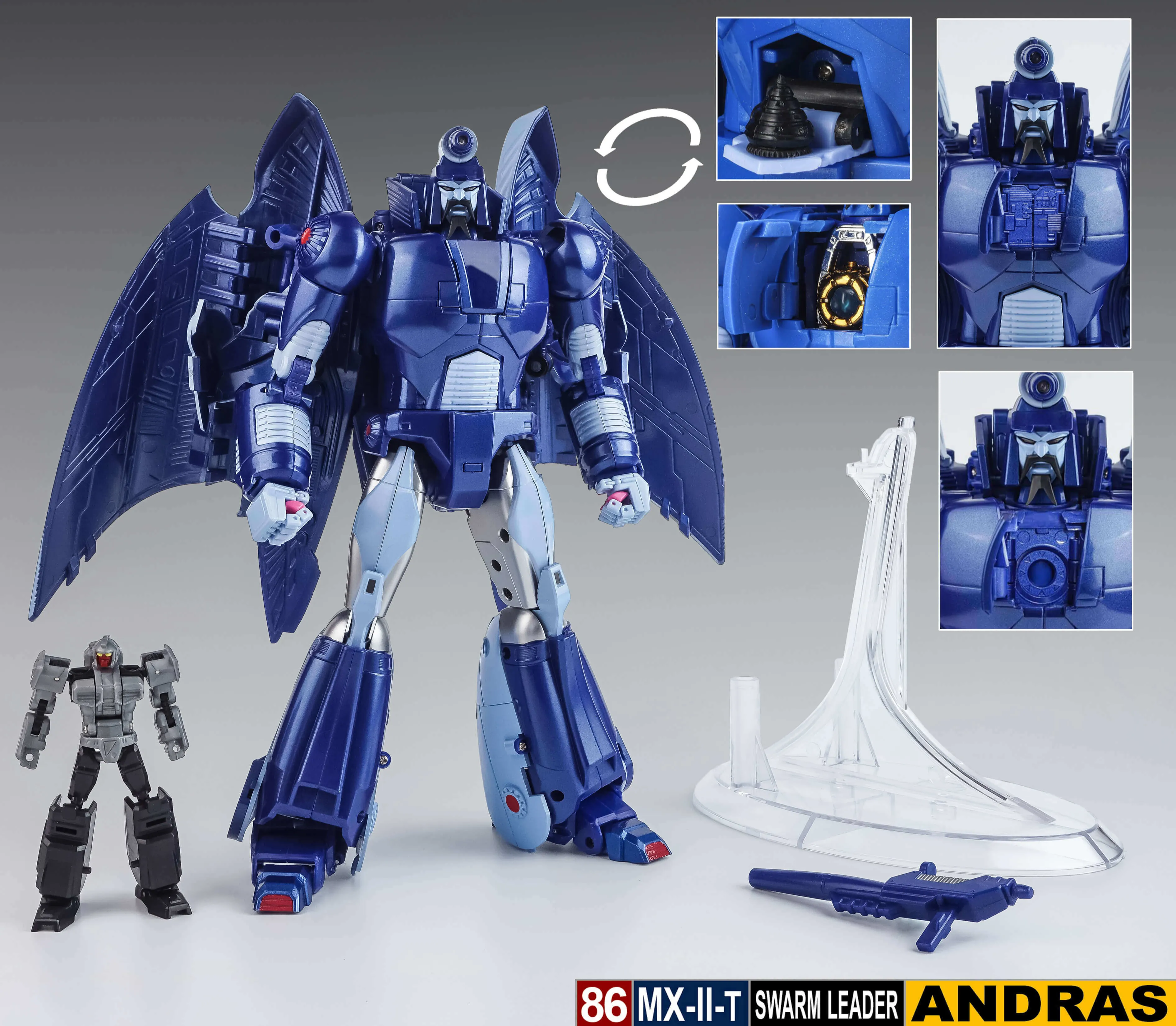MX-2 Andras Cartoon Version | XTransbots 3rd Party MP-Scale Figure