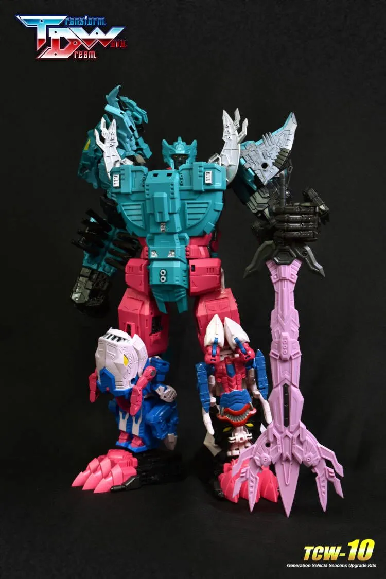 tomoon様 TCW-10 Generations Selects King Poseidon Upgrade Kit | Transform