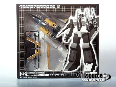 Black Starscream e-hobby Exclusive | Transformers G1 Collectors Edition