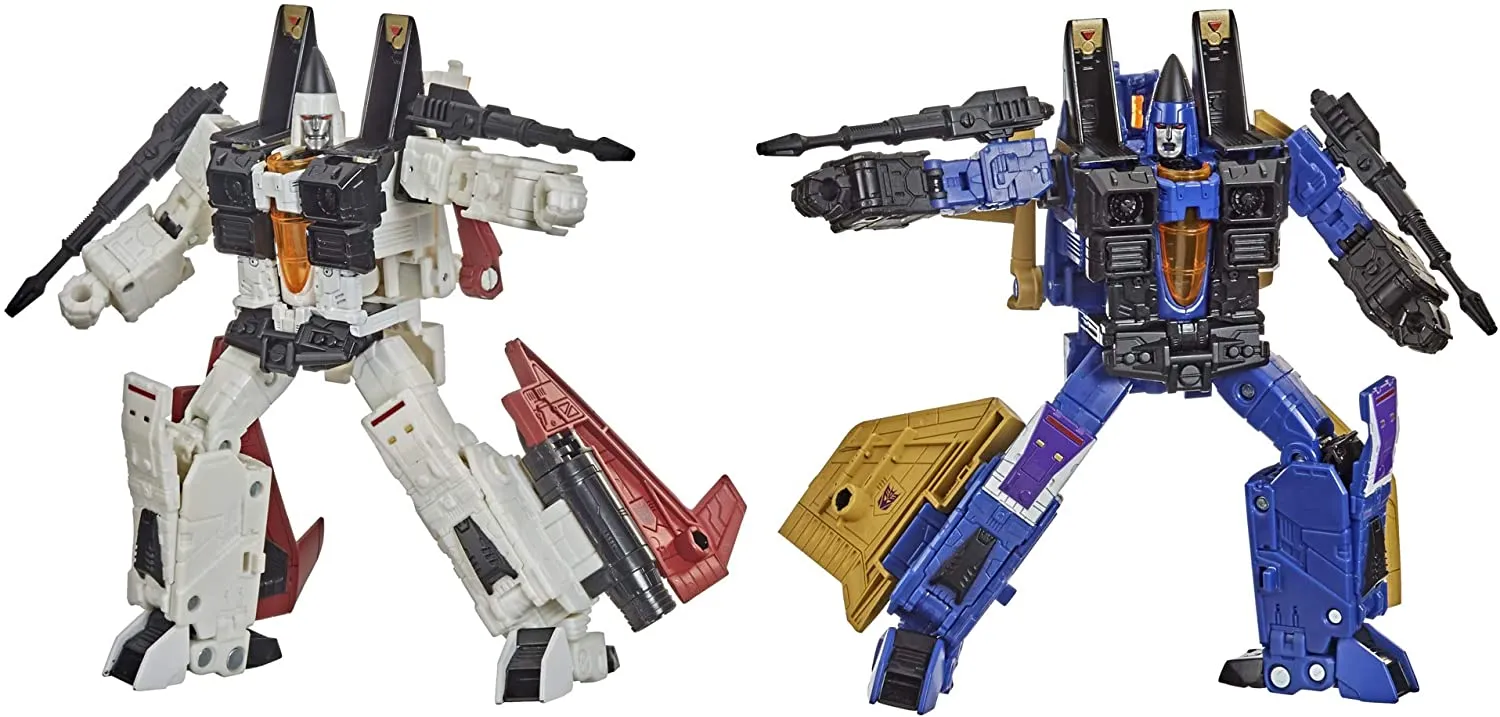 WFC-E27 Seeker Elite Ramjet and Dirge Set of 2 Voyager Class | Transformers Generations War for Cybertron Earthrise Chapter